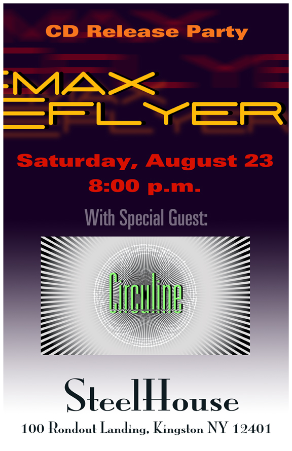 Circuline will open for Max Flyer - CD Release Party!