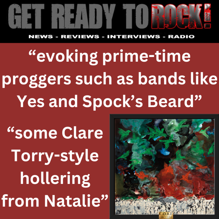 Get Ready to Rock, Circuline, Yes, Spock's Beard, Clare Torry, Renaissance, Camel, Andrew Colyer, Darin Brannon, CORE, C.O.R.E., Dave Bainbridge, progressive rock, prog, PROG