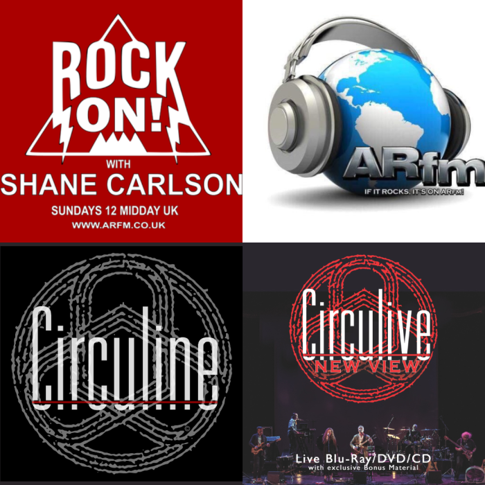 Circuline, progressive rock, ARFM, ARFM UK, ARFM Internet radio, Shane Carlson, Rock on with Shane Carlson, CircuLive, CircuLive::NewView, CircuLive NewView, Inner Nova Music