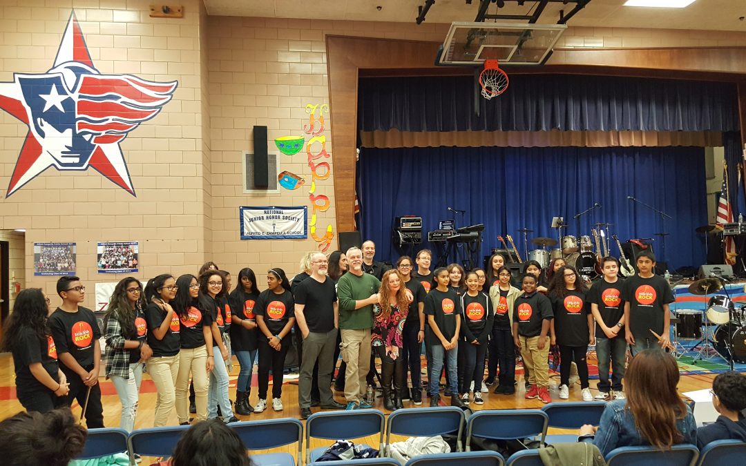 Circuline “Gives Back” with PS27 Jersey City Student Rock Band