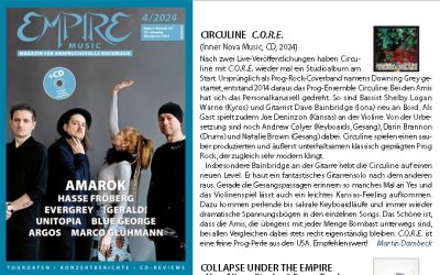 Empire Magazine (Germany) Gives Great Review for “C.O.R.E.”