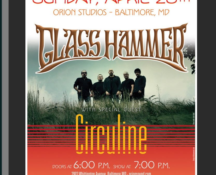 Circuline Opens for Glass Hammer in Baltimore