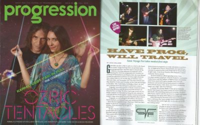 Progression Magazine gives Circuline 4-Star Review and Profiles Sonic Voyage Fest