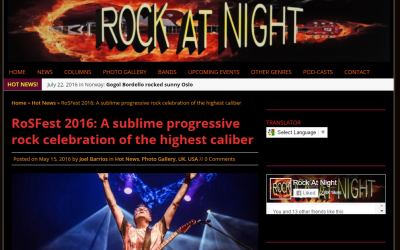 Rock at Night Reviews Circuline RoSfest Performance