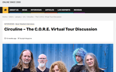 Skylight Webzine (Greece) Interviews C.O.R.E. Virtual Tour